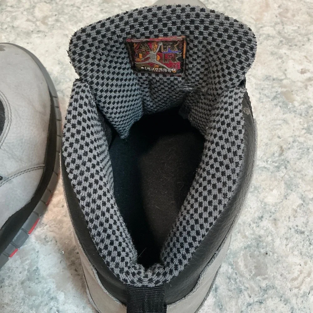 Jordan Shoes Air Jordan 10 Retro 14 Cool Grey Infrared Black 310805-023 Mens